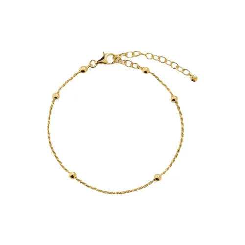 Monica Vinader Браслеты из стерлингового серебра с покрытием из 18-каратного золота женские золотые