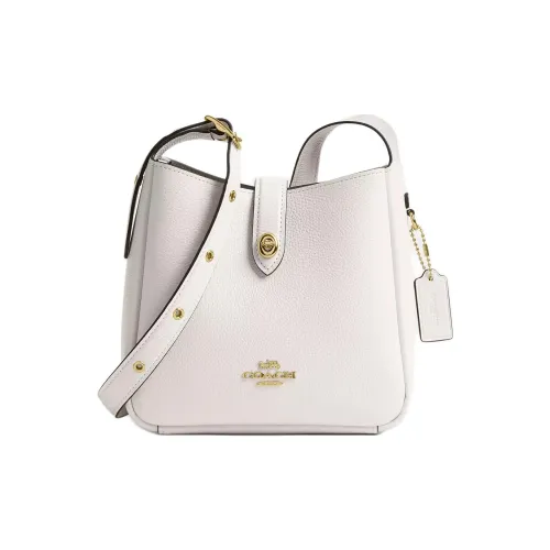COACH Hadley Кожа Сумка через плечо Мини Женская Белая