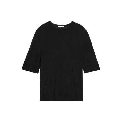 Helmut Lang Рукав с оборванным плечом T-рубашка Унисекс Черный