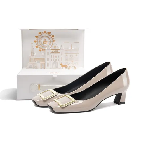 VVKI Грубый каблук Высокие каблуки 4,5 см Женские Серый