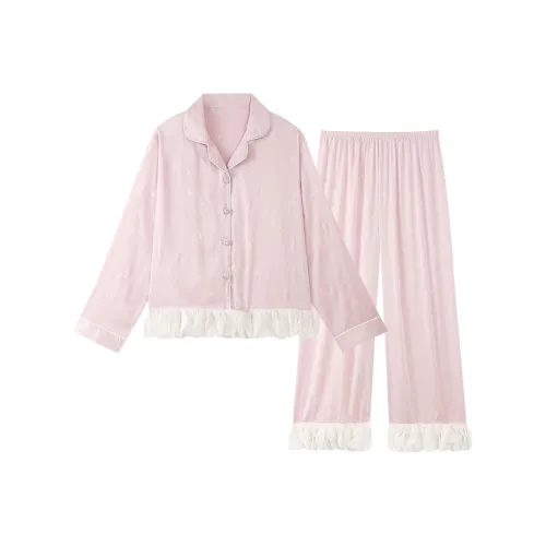 QIAOYUN Пижамный комплект женский розовый