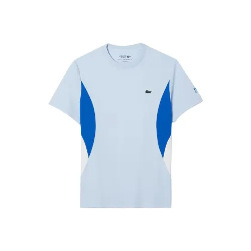 LACOSTE Collaboration Djokovic Collaboration Phoenix Blue Men's T-Shirts