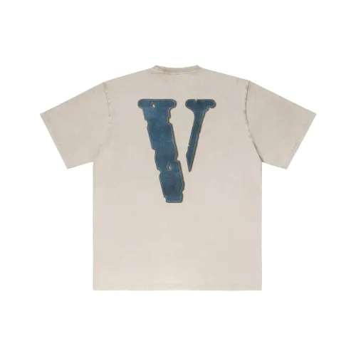 VLONE T-Shirt Унисекс Бежевый Синий