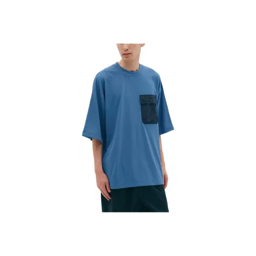 New Balance совместный бренд JOHN ELLIOTT Синий Мужской T-рубашка