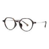 85087 T3 Чай Оправа «Черепаховый узор»/Никель Белый