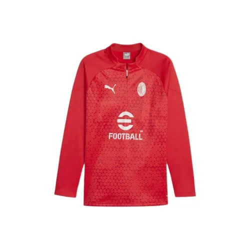 PUMA AC MILAN Платье с хвостом рубашка мужской красный