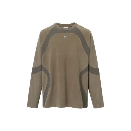FIRE 2 COLD EGO Длинный рукав Т-рубашка для многослойности Унисекс Коричневый Серый