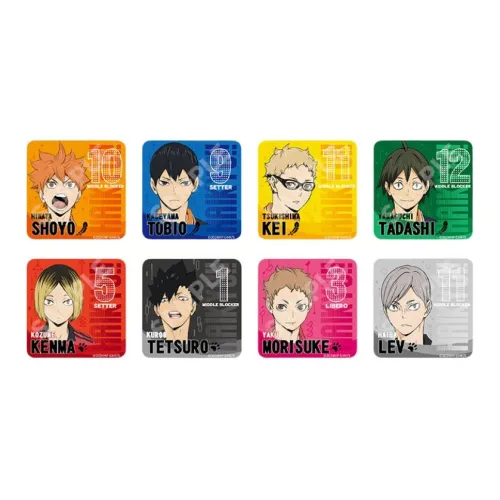 DeNA Haikyuu!! FINAL BATTLE В Гараже Персонаж Refrigerator Наклейка Кенма Козуме Мерч по IP