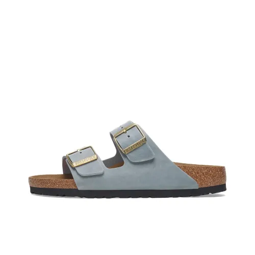 Birkenstock ЭВА Устойчивые к истиранию Слипоны Женские Лаймово-серый