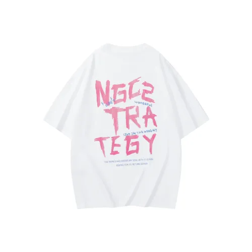 NGC STRATEGY Т-рубашка с оборванным рукавом унисекс