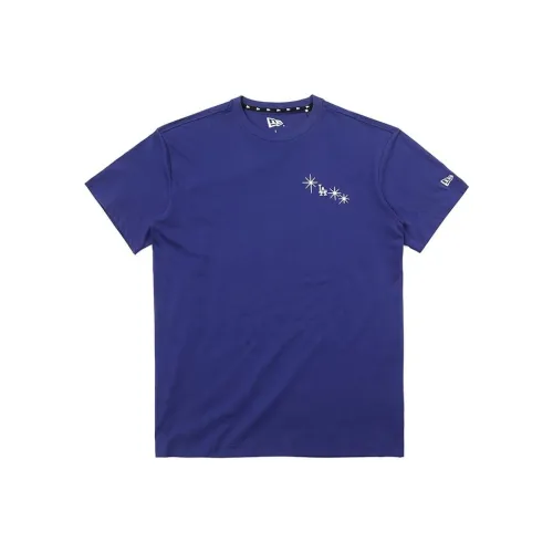 New Era Синий Унисекс Футболка