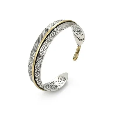 LuluCanaan Alloy Bangles Men's