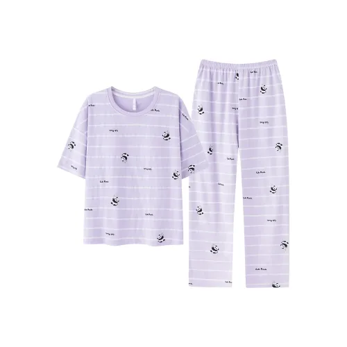 Shivs Pajama Комплект Женский Фиолетовый