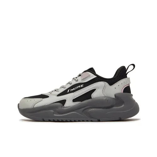 361° Износостойкий Дышащий Низ Резистентный Низкий Топ Кэжуал Женский Черный Дымчатый Серый