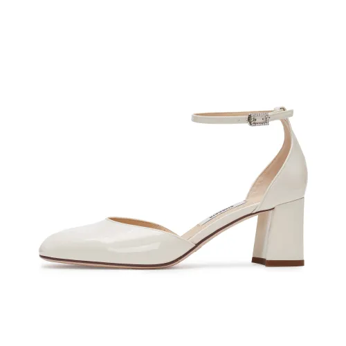 Staccato Грубый каблук Заостренный носок Блестящие Высокие каблуки 6 см Женские