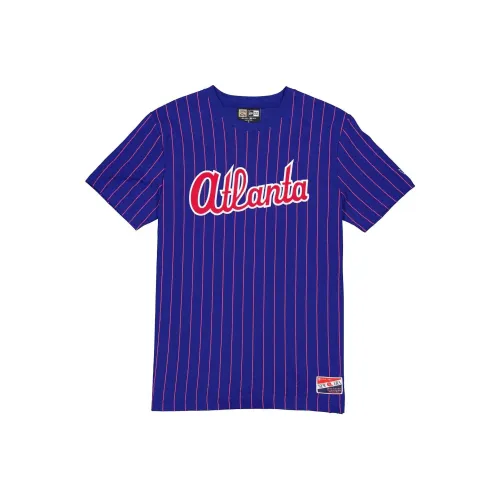New Era Atlanta Braves T-Shirt Унисекс Синий