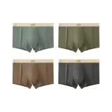 Армейский зеленый + синий зеленый + коричневый + темно-серый (4 упаковки)