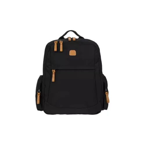 BRIC＇S Полиамид Рюкзак Средний Унисекс Черный Океан Синий