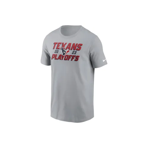 nike Houston Texans 2023 NFL Playoffs Футболка Мужская Серого цвета