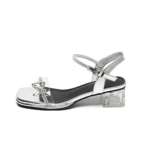 ZHR One Ремень Сандалии 4CM Женские