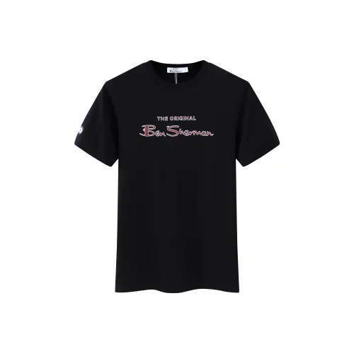BEN SHERMAN T-Shirt Унисекс Черный