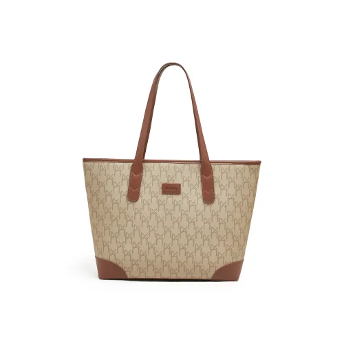 LAORENTOU Сумка через плечо из синтетической кожи женская кофейного хаки коричневого цвета