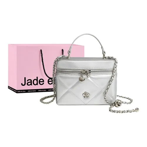 Jade En Plus ПУ (полиуретан) Сумка через плечо Стандартная Женская Ледниковый серебристый Элегантный черный