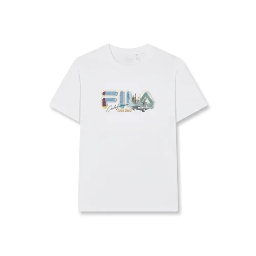 Fila Heritage Белая Мужская Футболка