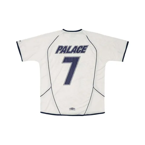 PALACE Umbro Collaboration SS24 HOME SHIRT T SHIRT Unisex White