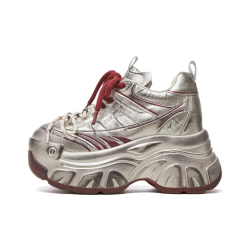 ZGR Высота Увеличивающие Низкие Топы Толстая Подошва Женские