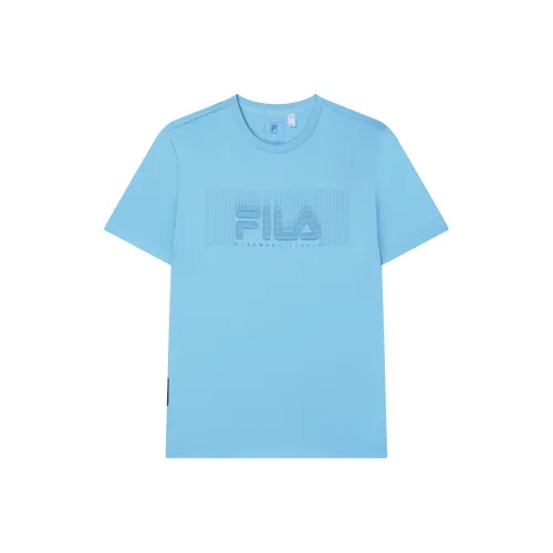 FILA Небесно-голубой Мужской T-рубашки