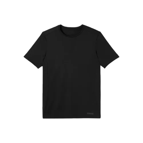 DECATHLON 100 Series Черная Мужская T-Рубашка