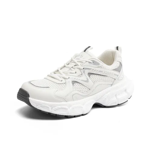 JOSINY Масло-Подошва Низкий Топ Бежевый Серый Женский