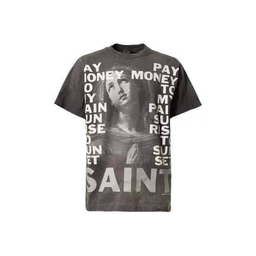SAINT Mxxxxxx Серый Мужская T-Рубашка
