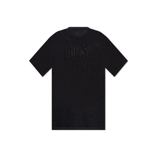 MM6 Maison Margiela совместная брендированная рубашка T Мужская Черная