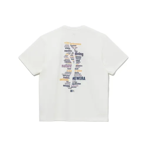 New Era SS24 T-Shirt Унисекс Белый