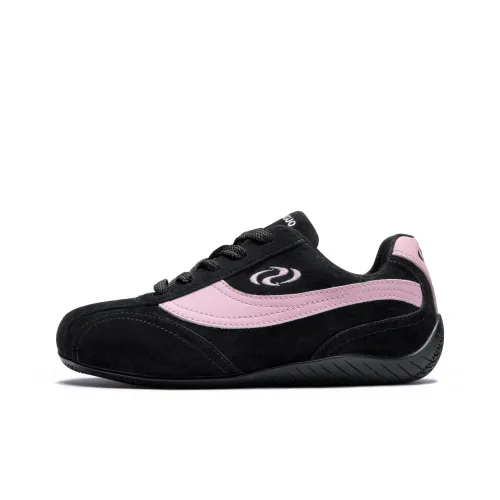 SENGUOGUO Амортизаторы Slip-resistant Abrasion-resistant Низкий топ Casual Женские Черный Розовый