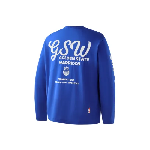 NBA T-Shirt Golden State Warriors Унисекс Маленький Синий