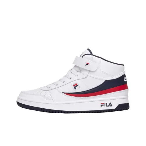FILA BB84 Высокие кроссовки для бега Мужские Белые