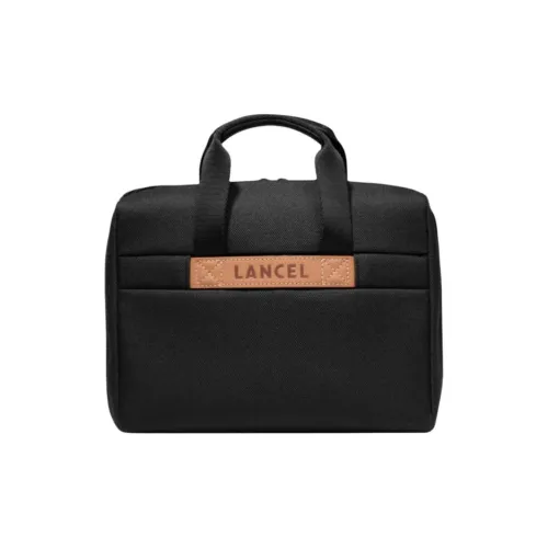 LANCEL Полиамид Туалетная сумка Женская Черная