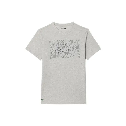 LACOSTE Collaboration Серые Мужские T-Рубашки