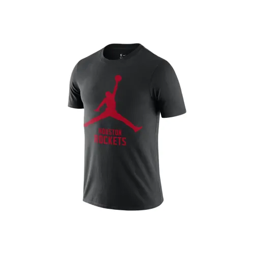 Jordan NBA Коллаборация Houston Rockets Essential T-Shirt Houston Rockets Мужской Черный