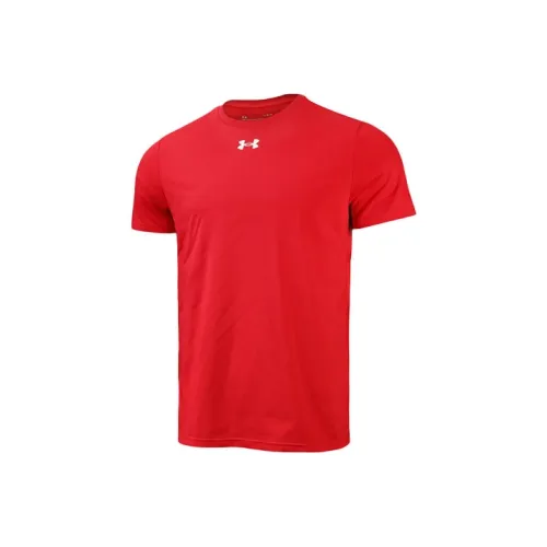 Under Armour Red Men's T-Shirts Under Armour Красные Мужские Футболки