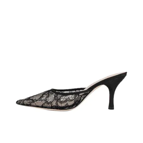 Loeffler Randall Домашние тапочки Черные Женские