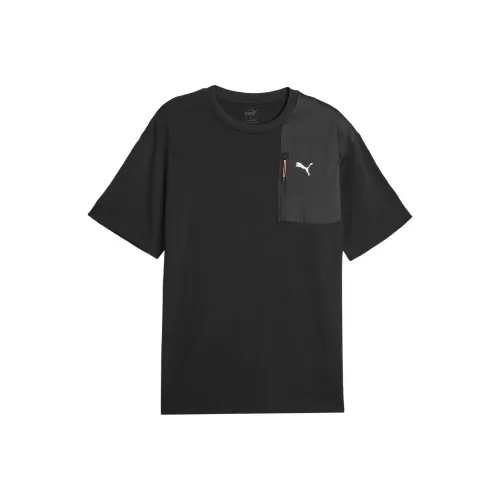 PUMA OPEN ROAD Мужская Черная Футболка