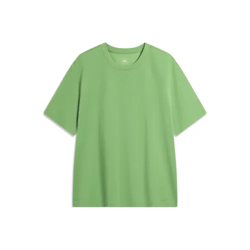 LINING China Color Collection T-Shirt Мужской Камень Моховый Зеленый
