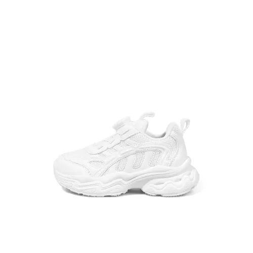 ST SAT KIDS Противоскользящие устойчивые к истиранию низкие топовые скейтбордические кроссовки Gardenia White для детей