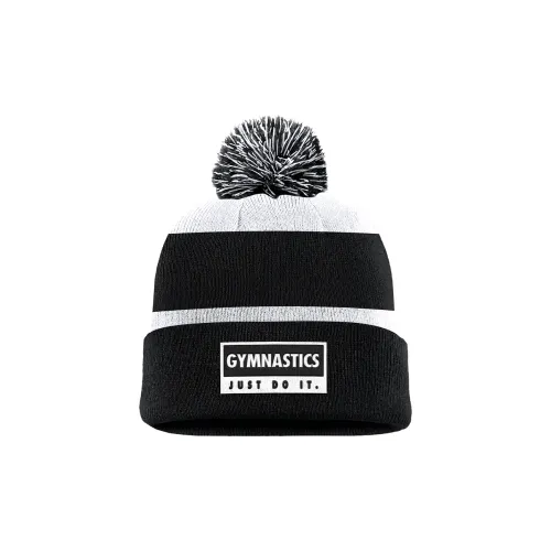 nike Акриловые шапки-бини унисекс черные