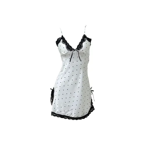 QIAOYUN Ночная сорочка Женская Белая