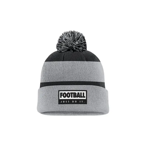 nike Акриловые шапки-бини унисекс серые